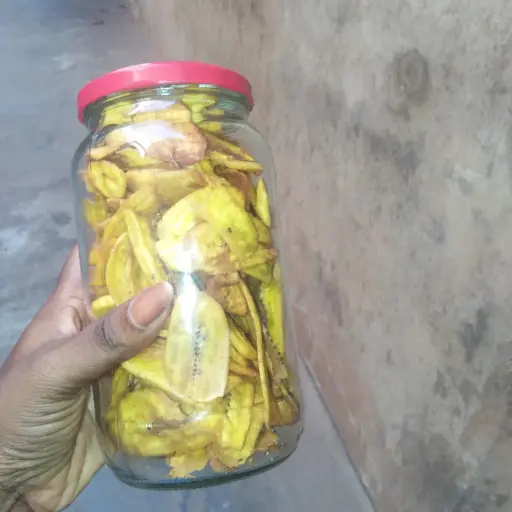 Chips en bouteille