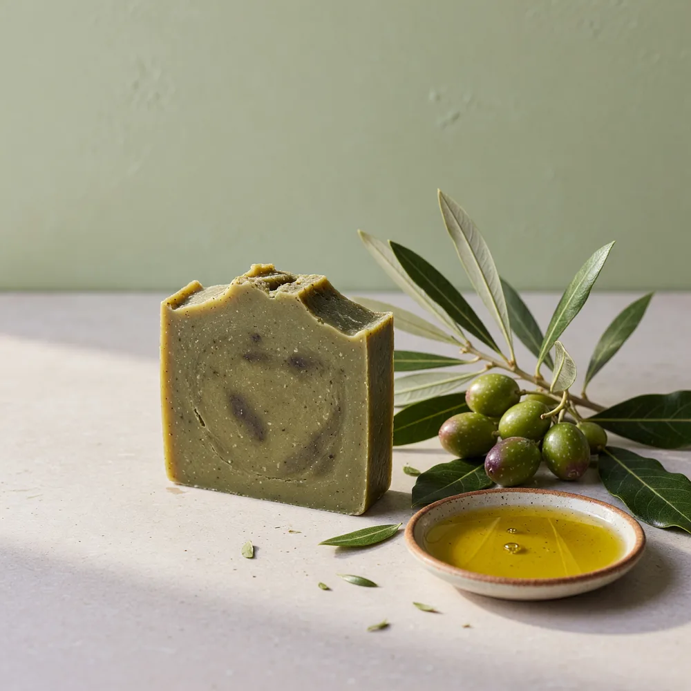 Savon à l'Huile d'Olive & Laurier
