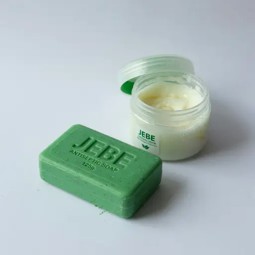 Savon et crème JEBE (antiseptique)