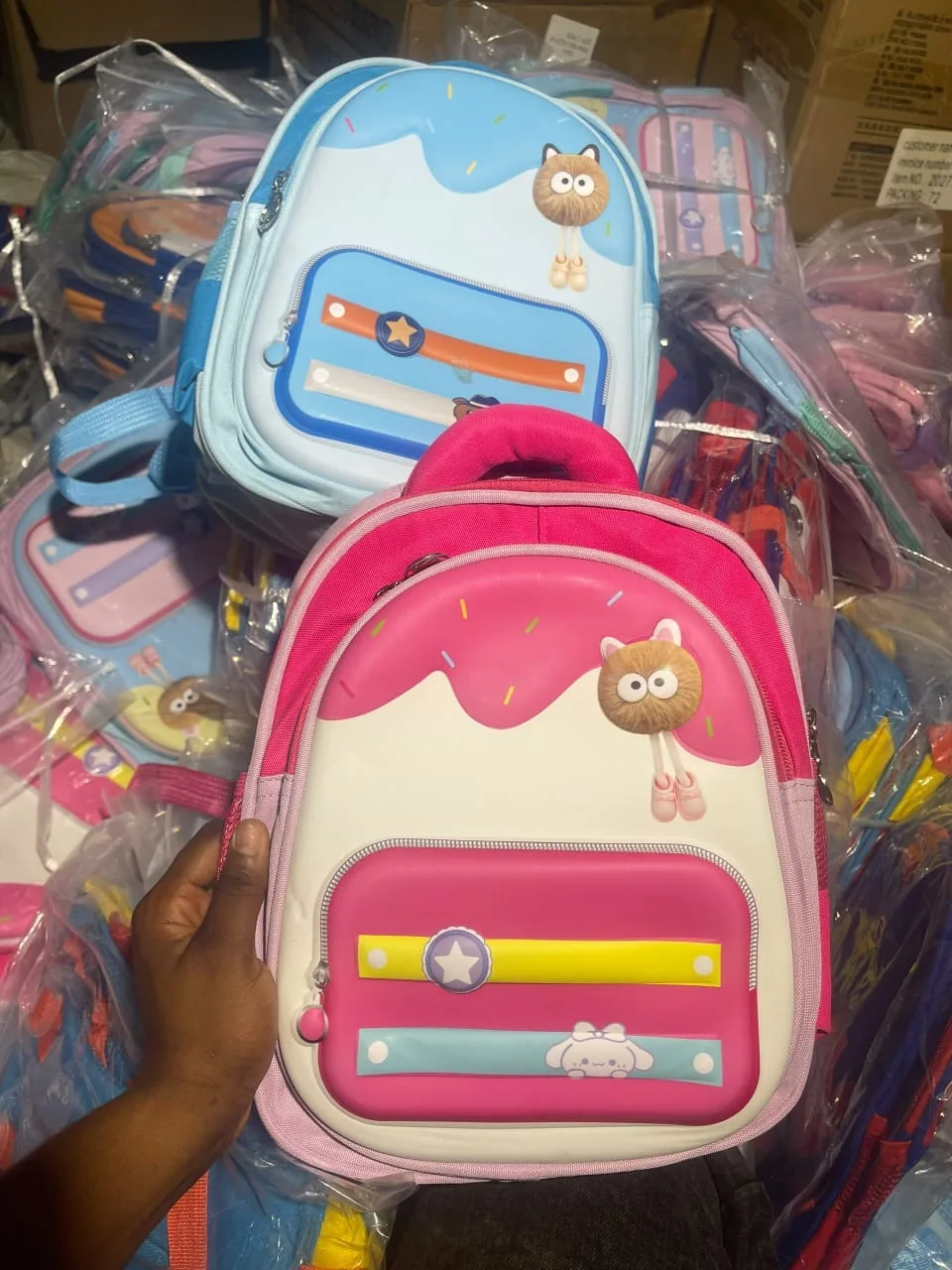 Sacs scolaire d'enfants