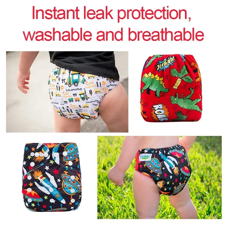 Couche bébé lavable (lot de 3)