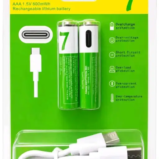 Piles AAA rechargeables