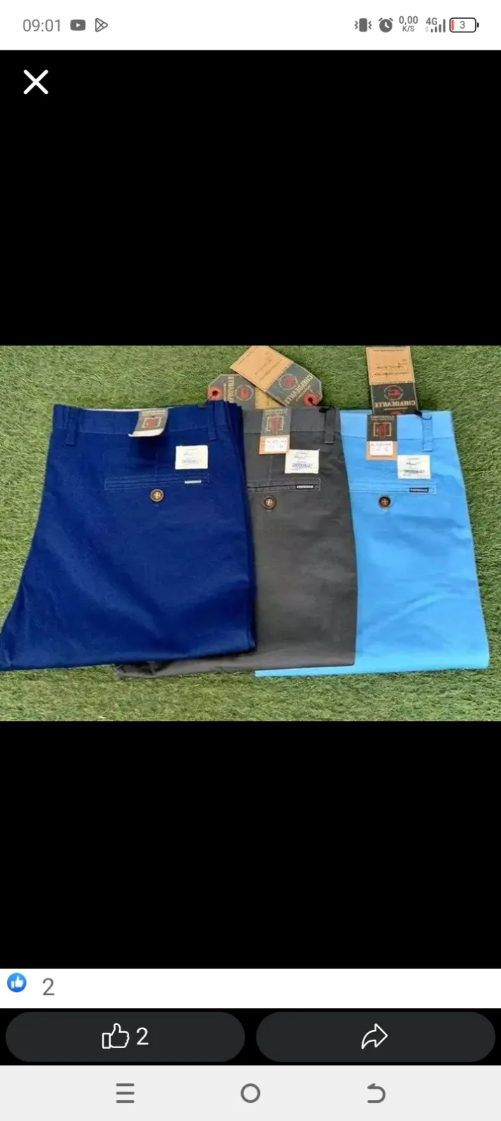 Pantalon Kaki