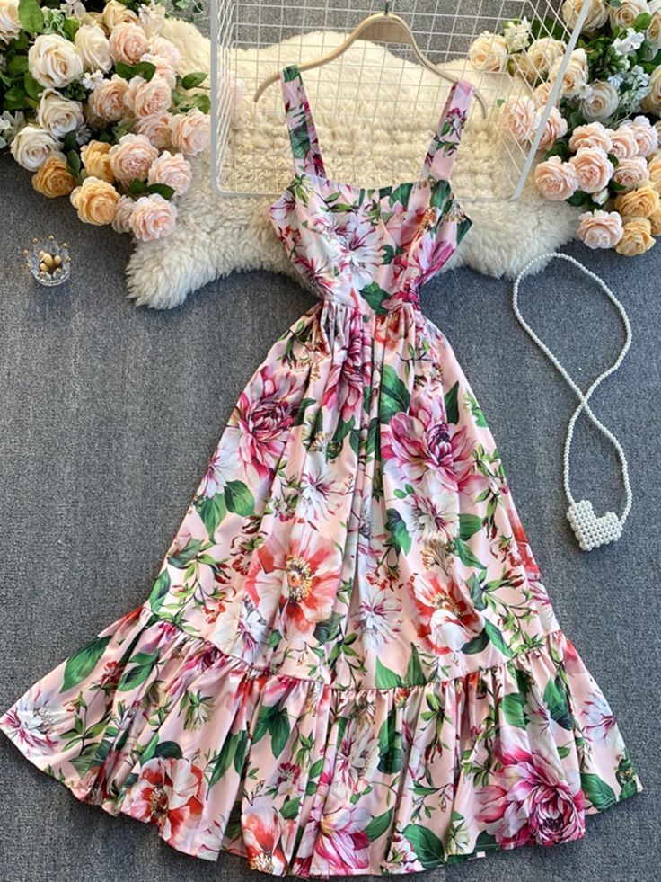 Robe fleurie