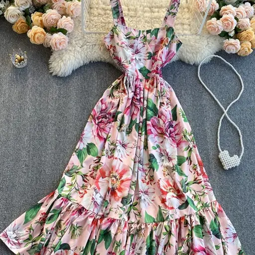 Robe fleurie