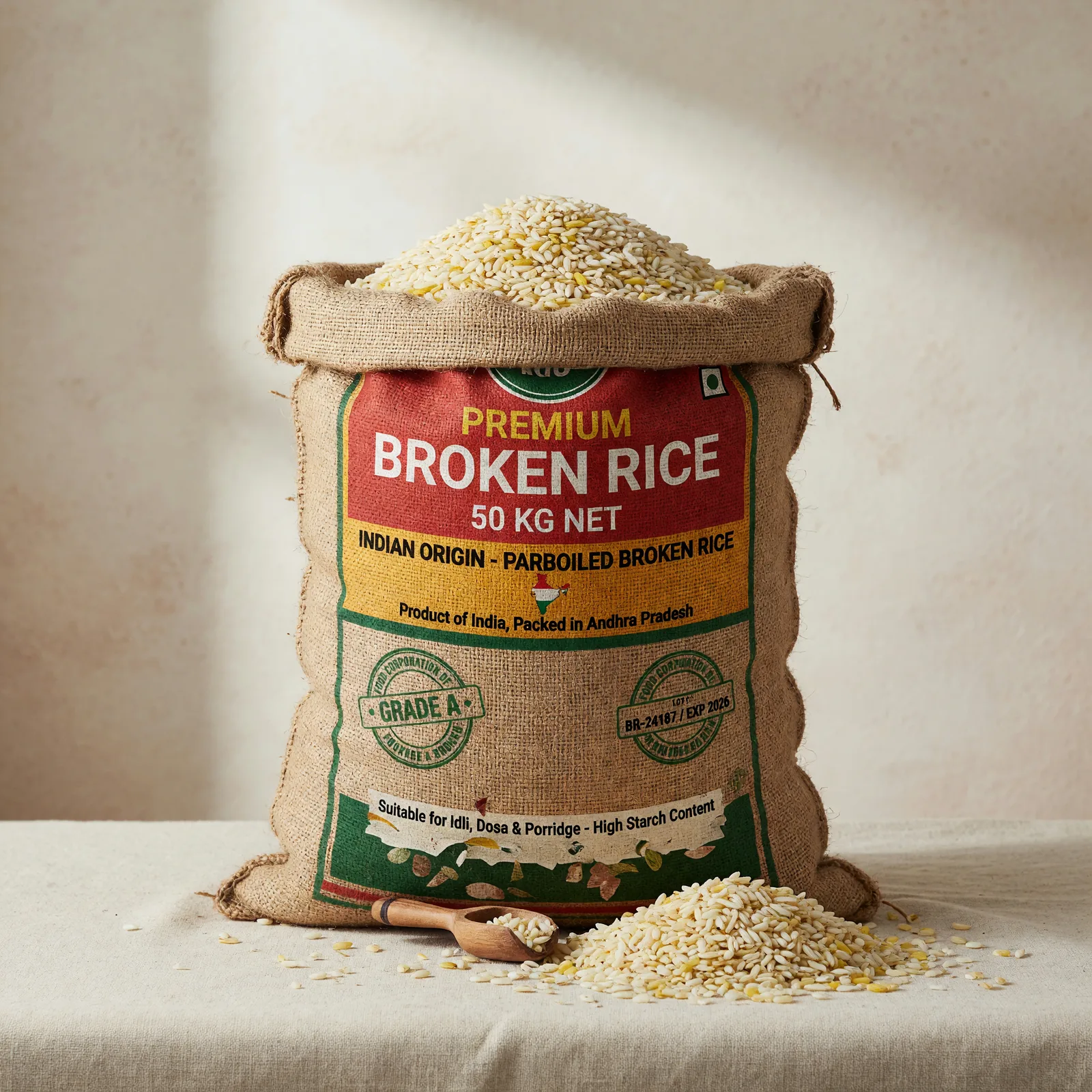 Sacs de riz