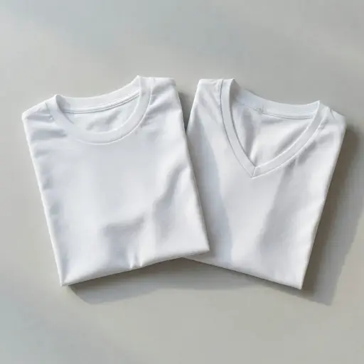 T-shirt Col Rond / Col V