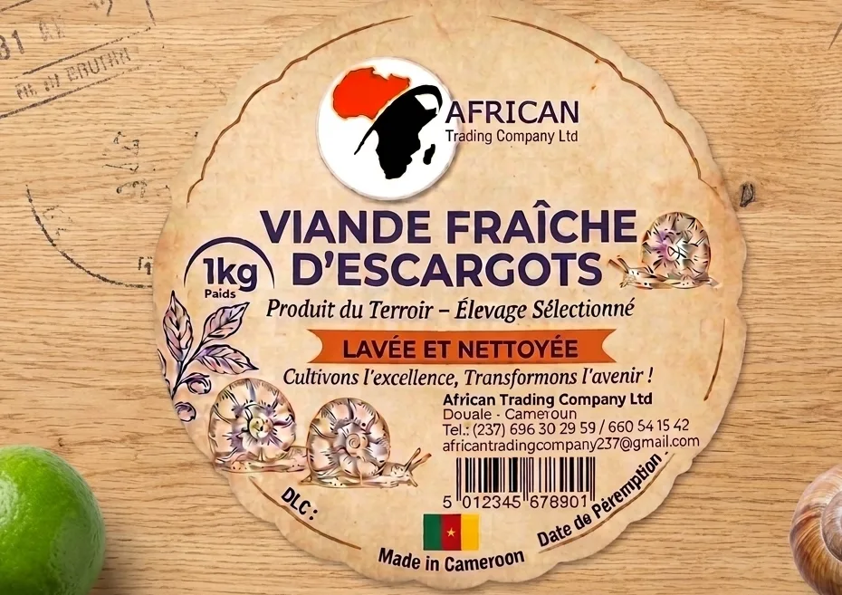 Viande d'escargots