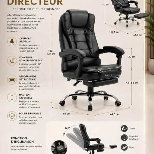 Fauteuil Directeur de Bureau