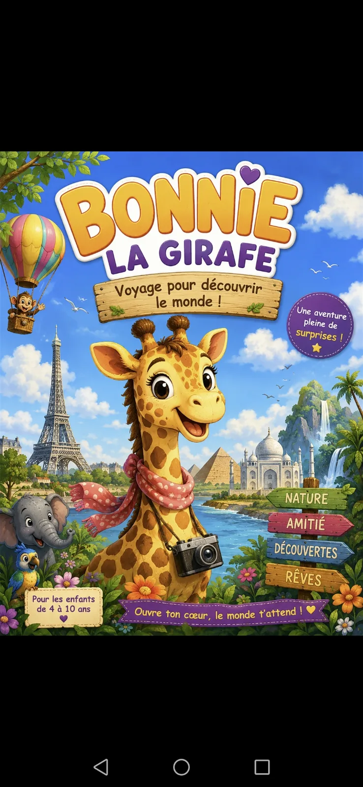Bonnie la girafe