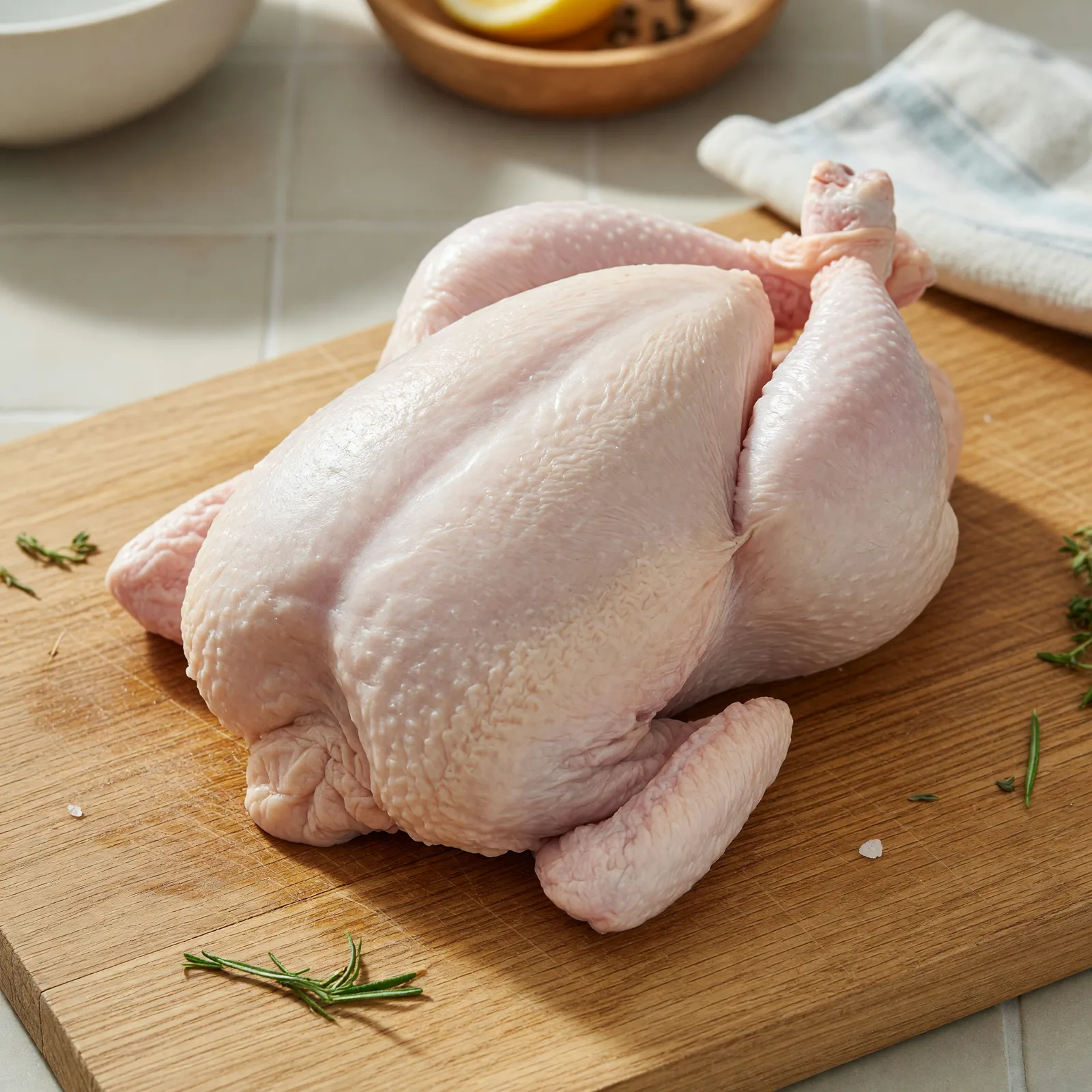 Poulet de chair entier