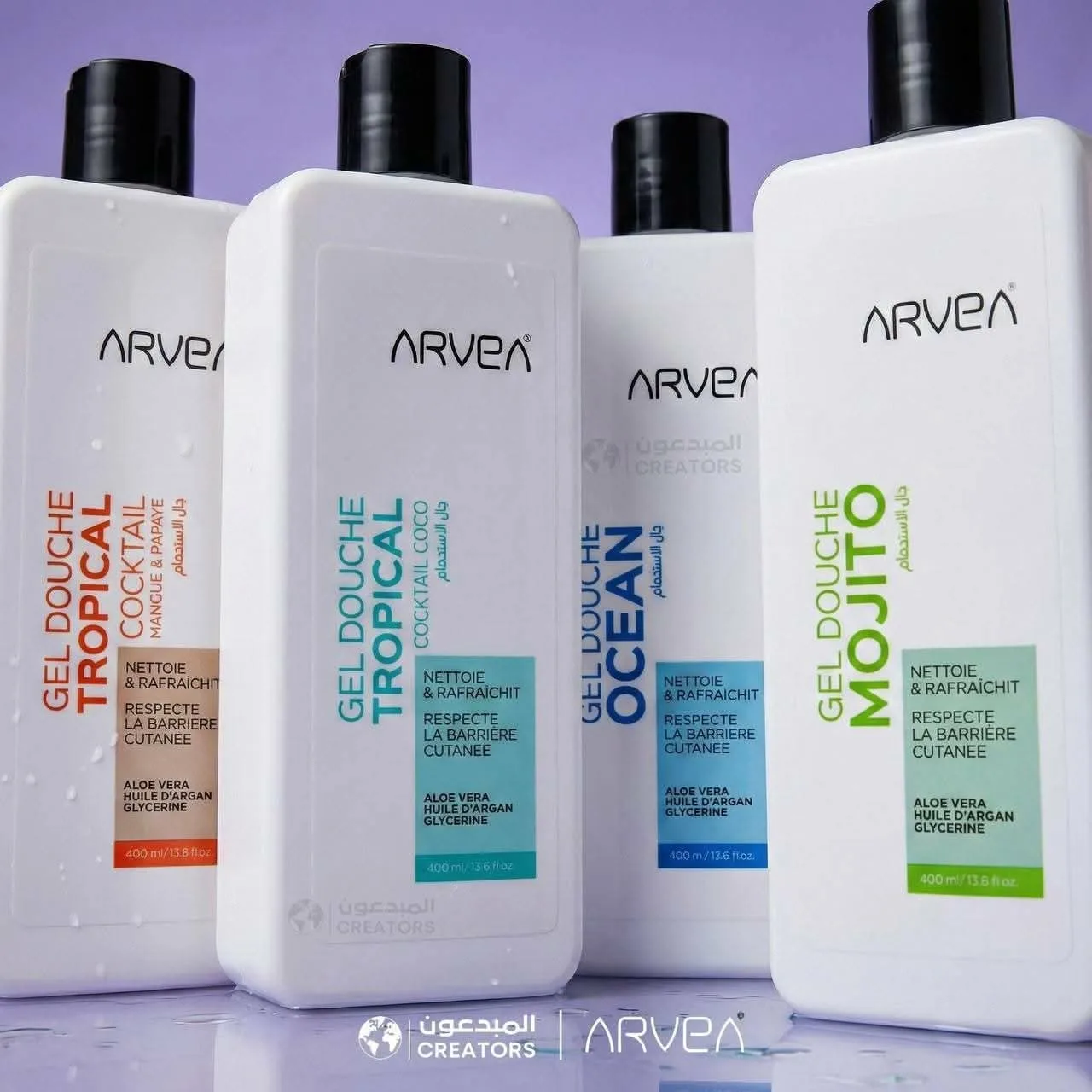 Gel douche Arvea