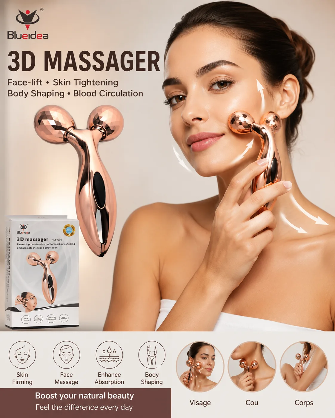 Masseur 3D