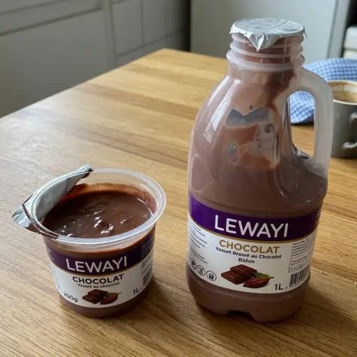 Yaourt au chocolat - LEWAYI