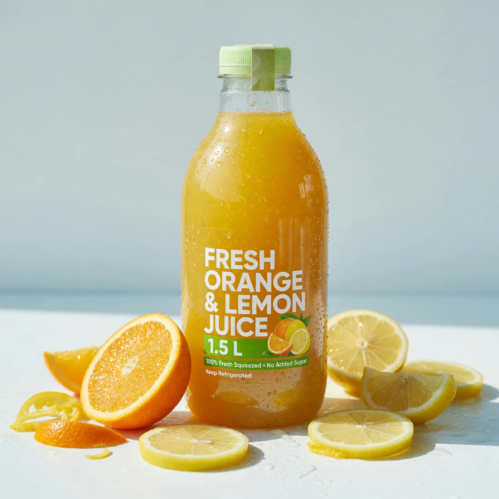 Jus d'orange et citron
