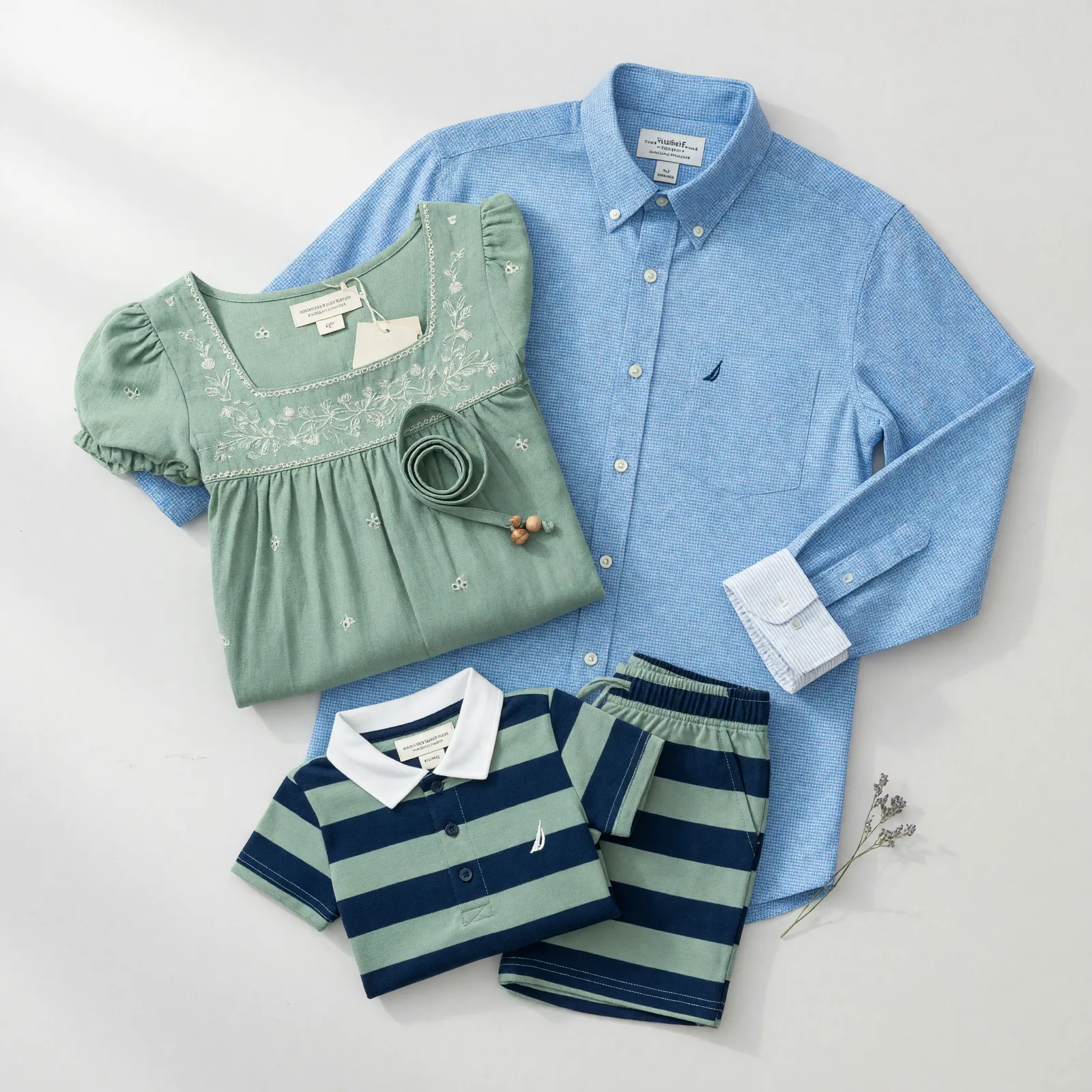 Collection vêtements famille