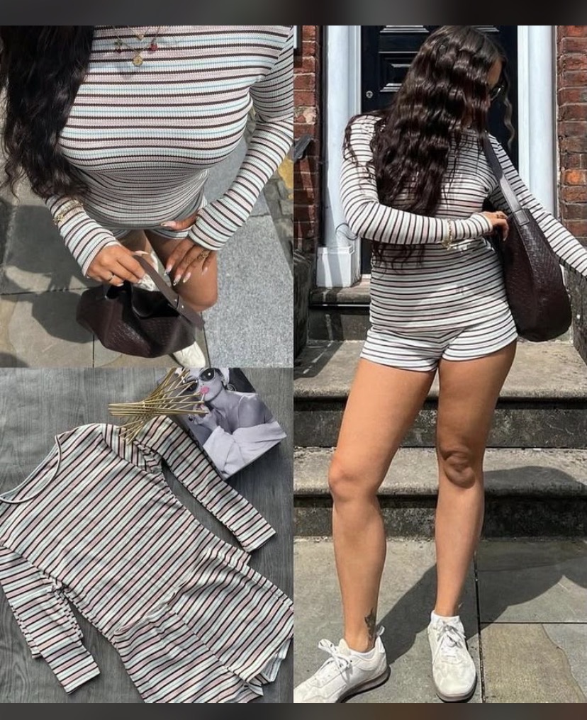 Ensemble pour femme haut et short