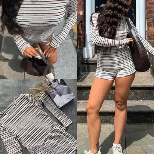 Ensemble pour femme haut et short