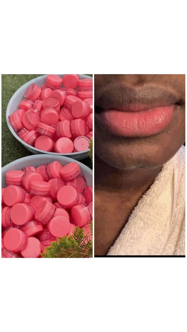 Baume à lèvres rose