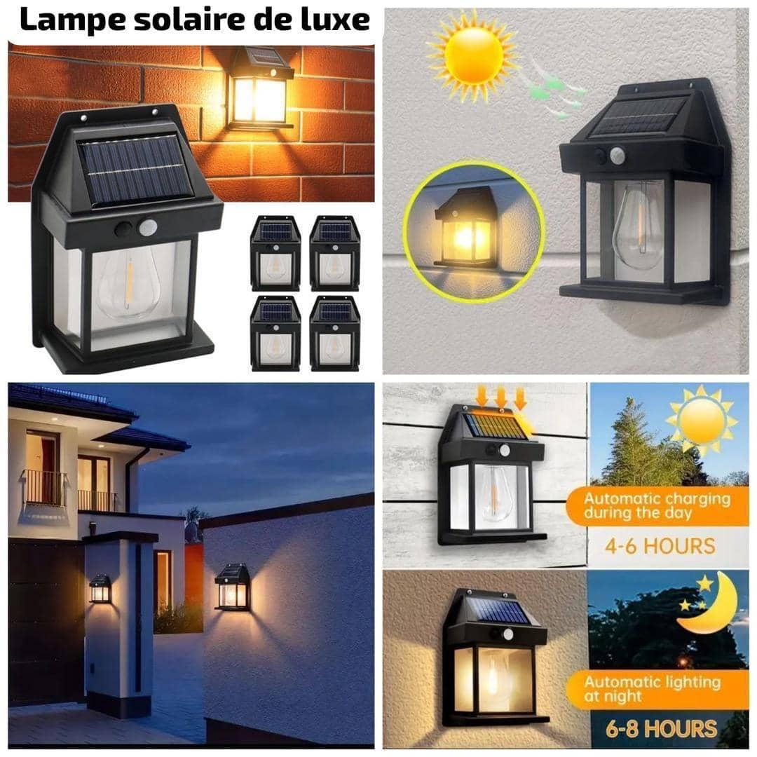 Lampe solaire de luxe