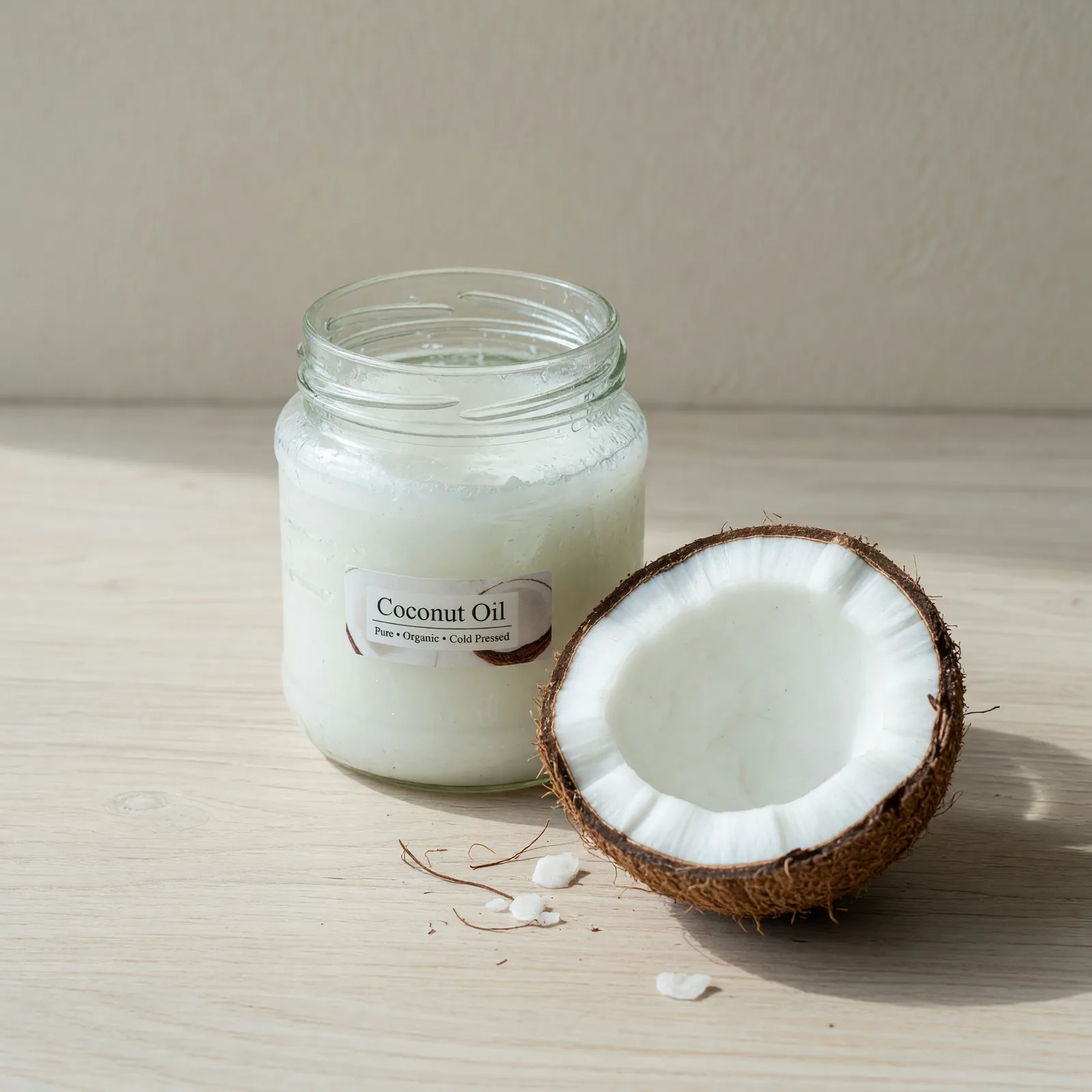 Huile de coco