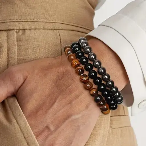 Ensemble bracelet homme