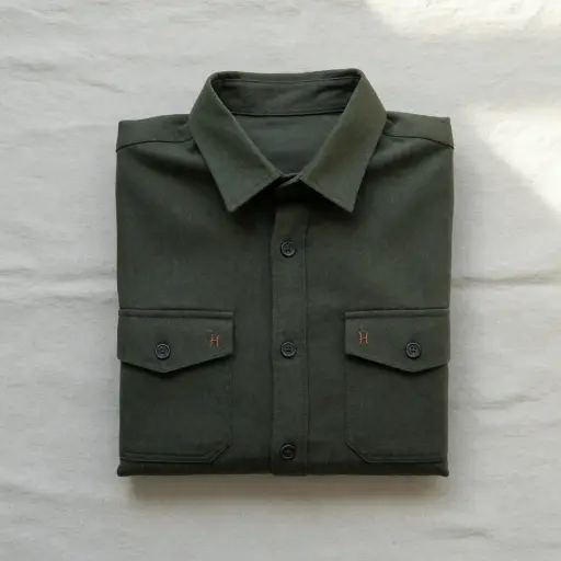 Chemise deux poches à rabat